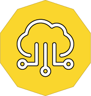 Cloud Services icon with Smartwire's yellow background
